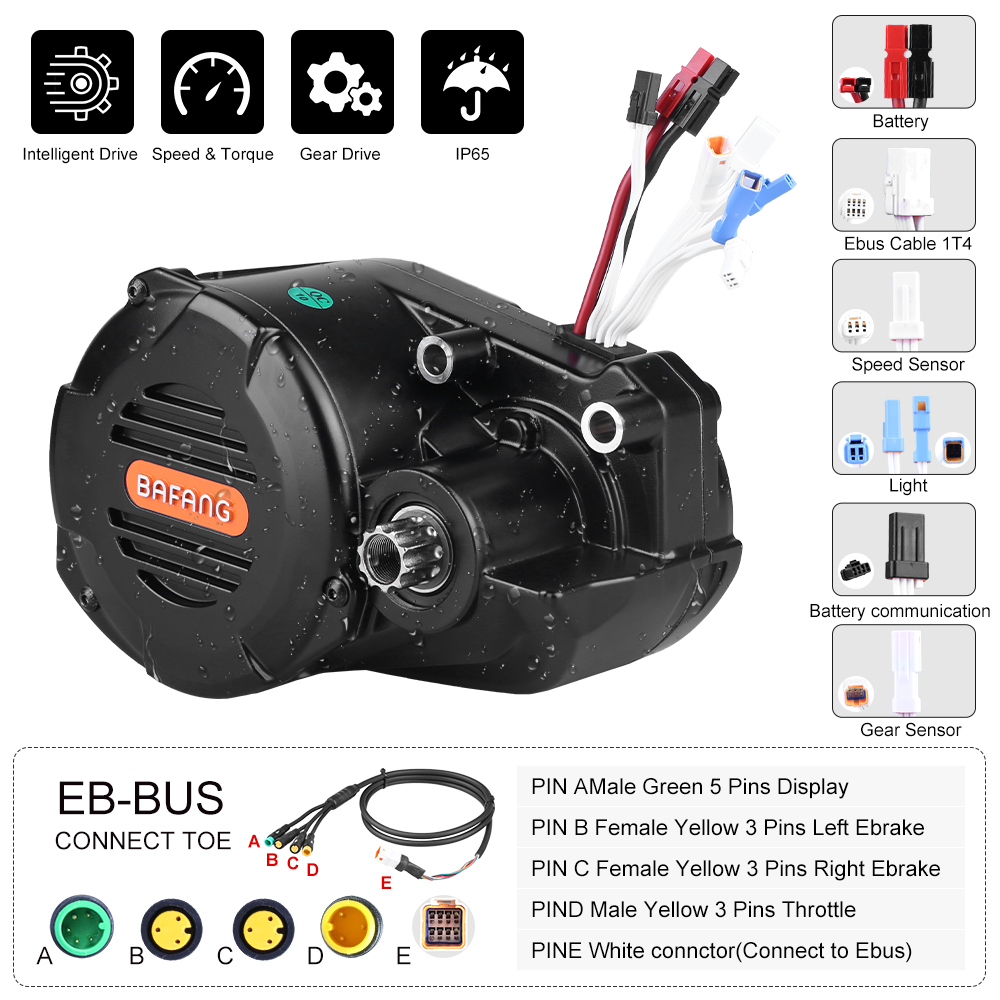 Bafang M620 G510 1000W Mid Dri - Mid Drive Conversion Kit 1000W recension och pris