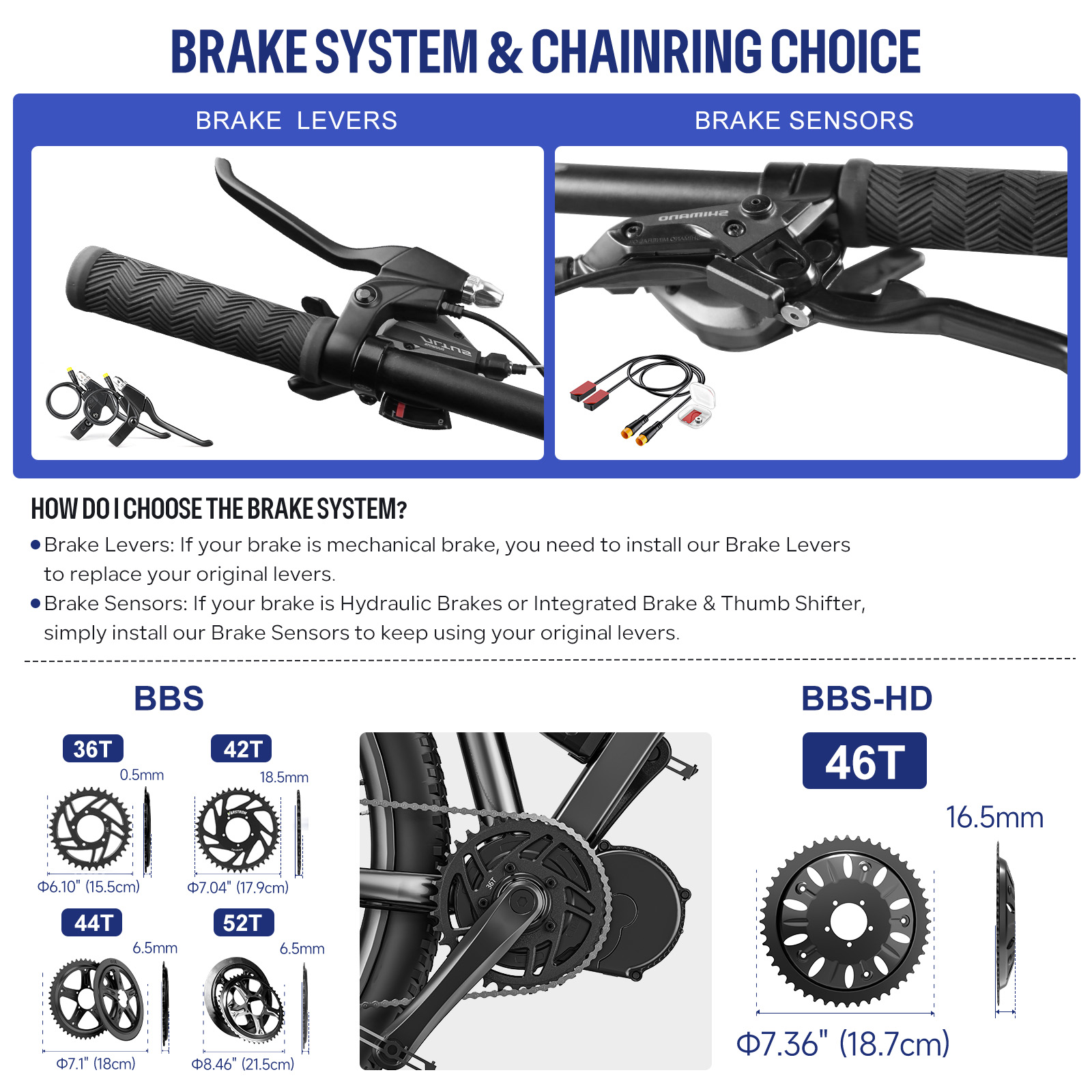 [US Stock] Bafang Mid Drive Ki - Side Hung Mid Drive Motor Kit recension och pris